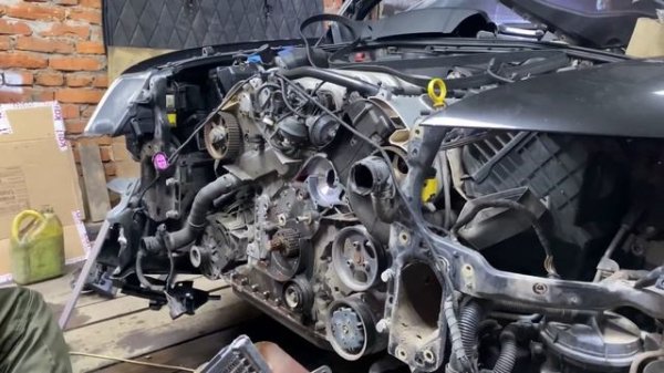 Замена ГРМ VW Phaeton 4.2