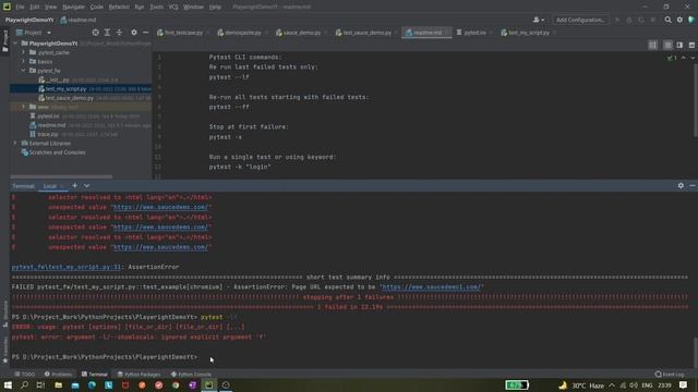 #15 Playwright with Python | PyTest framework with Playwright Part 5| Useful CLI commands смотреть онлайн