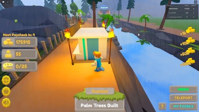 НОВЫЙ ДИНОЗАВР в ПАРКЕ ЮРСКОГО ПЕРИОДА в Roblox Dinosaur Zoo Tycoon смотреть онлайн