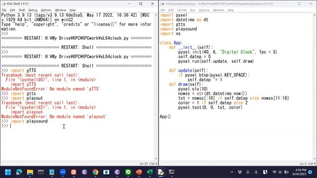 Kids Python Challenge, Lesson 65: Speaking clock смотреть онлайн