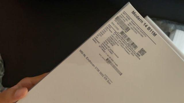 MSI Modern 14 B11M Unboxing (Core i3, 11th Gen, 512GB SSD) смотреть онлайн