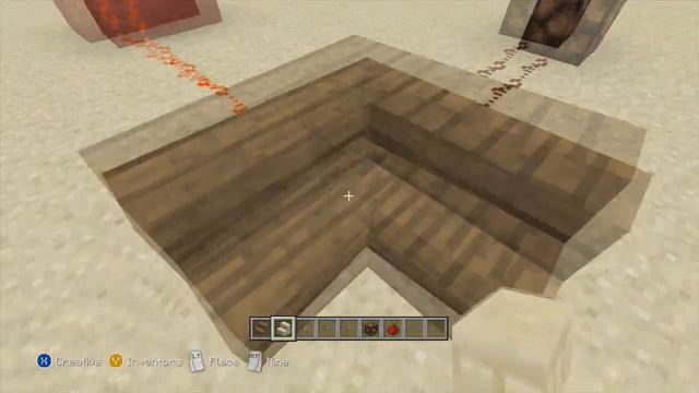 Minecraft [XBOX360 & PS3] Tutorial - Totally Hidden Lever or Button !!! смотреть онлайн