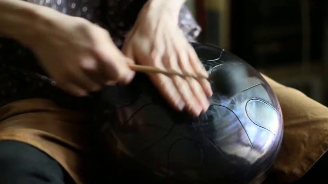 Sound Nest steel tongue drum G~minor #138 смотреть онлайн