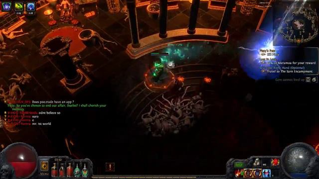Path of Exile : Merciless Piety kill, Blast Rain build. смотреть онлайн