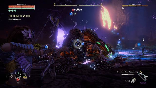 DAEMONIC FIRECLAW - HORIZON ZERO DAWN'S HARDEST BOSS (4K 60FPS) смотреть онлайн