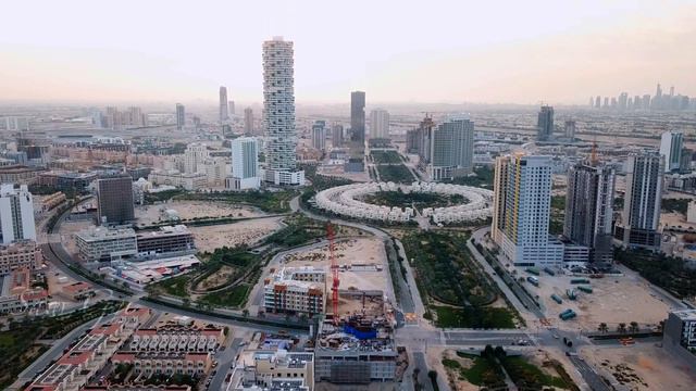 AMSA 2 | Royal And Atlantis Dubai Hotel Staff Accommodation In Jumeirah Village Circle Drone Video смотреть онлайн