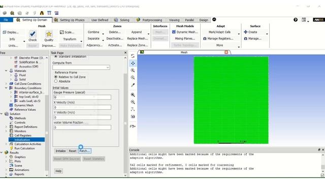 Liquid Drop Falling On A Liquid Pool By Ansys Fluent(VOF)