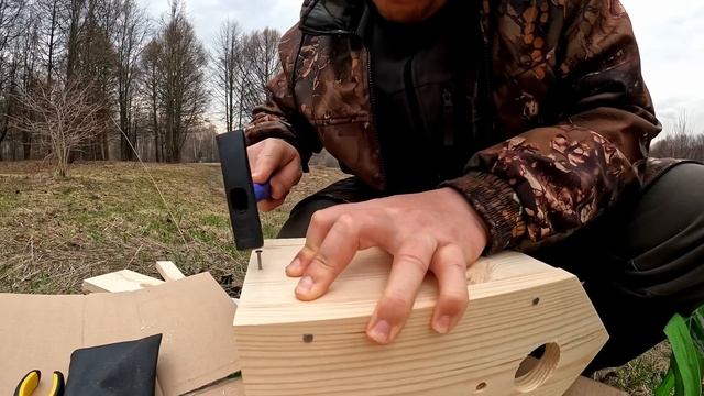 Скворечник-конструктор. Основные вопросы по развеске домиков для птиц смотреть онлайн