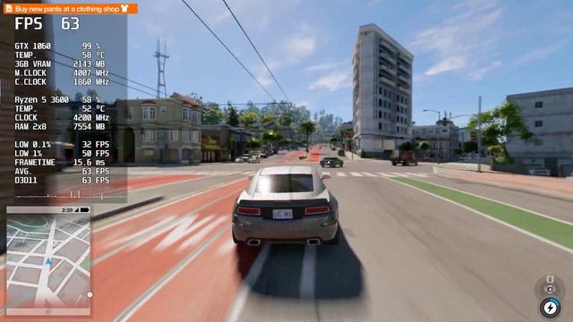 Watch Dogs 2 - All Settings - 1080p - Ryzen 5 3600 - GTX 1060 смотреть онлайн