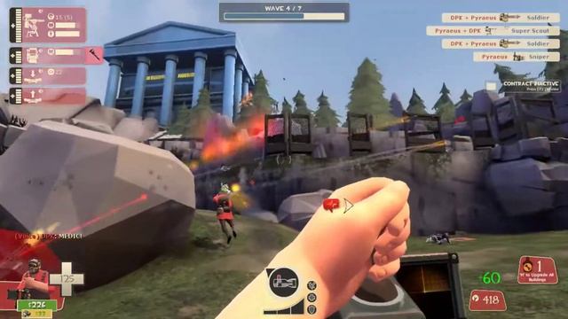Team Fortress 2 - Mann VS Machine - Engineer Rottenburg Guide [Tank Engineer] смотреть онлайн