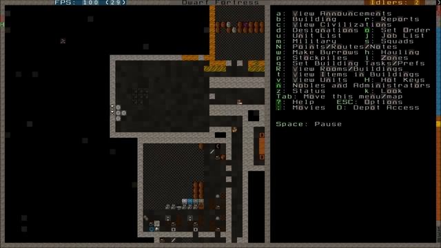 Dwarf Fortress! 02 (Обживаемся) смотреть онлайн