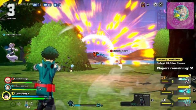 MY HERO ULTRA RUMBLE | Nintendo Switch Gameplay (Victory Royale) смотреть онлайн