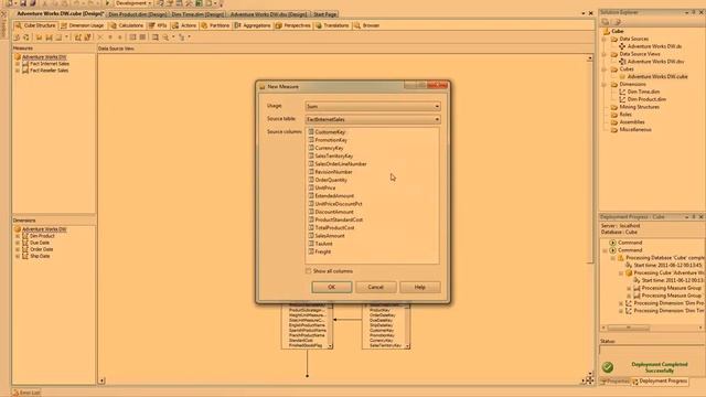 SQL Server 2008 OLAP Cube смотреть онлайн