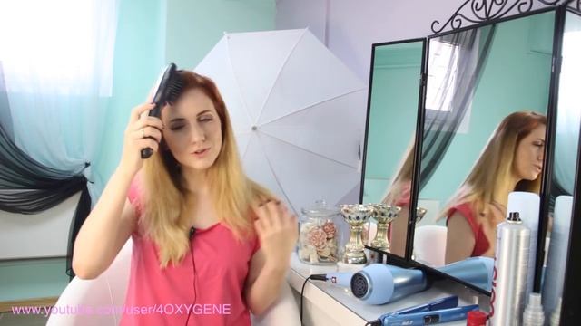 Моя обычная укладка после мытья волос смотреть онлайн