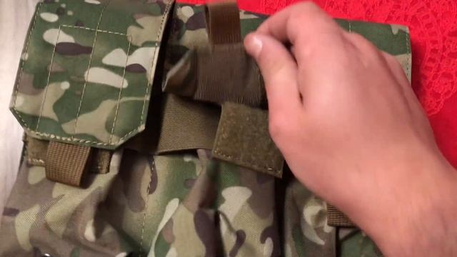 200 Тройной закрытый подсумок под магазины М4:16 EVGear MC смотреть онлайн