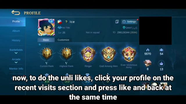 UNLIMITED LIKES/CHARISMA BUG - MOBILE LEGENDS смотреть онлайн