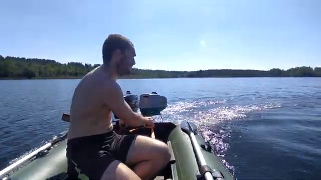 СТАВИМ ДВА ЛОДОЧНЫХ МОТОРА НА ЛОДКУ ПВХ! РЕЗУЛЬТАТЫ ПОРАЗИЛИ! НИКОГДА ТАК НЕ ДЕЛАЙТЕ И ВОТ ПОЧЕМУ.. смотреть онлайн