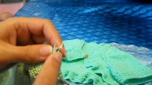 Болеро к платью для девочек спицами из хлопка. Мастер-класс.