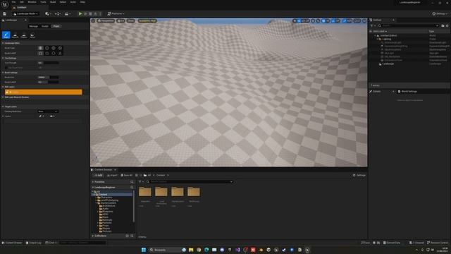 Landscape for Beginners - Unreal Engine 5 Tutorial смотреть онлайн