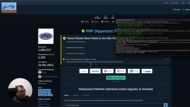 Windows 11 PHP ve Composer Kurulumu - Choco ile смотреть онлайн
