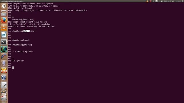 Python Is there a way to substring a string смотреть онлайн