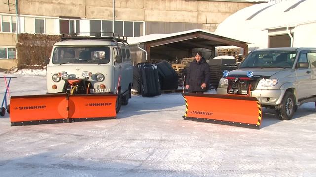 Обзор снегоуборочных отвалов для внедорожников в авторской программе Автосфера, г.Омск смотреть онлайн