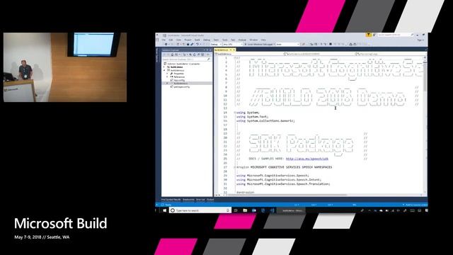 Microsoft Build 2018 Cognitive Services Speech SDK смотреть онлайн