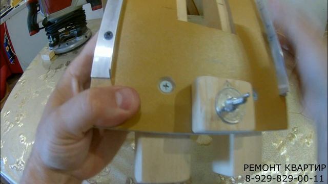 Обзор шаблона для врезки замка и подставки смотреть онлайн