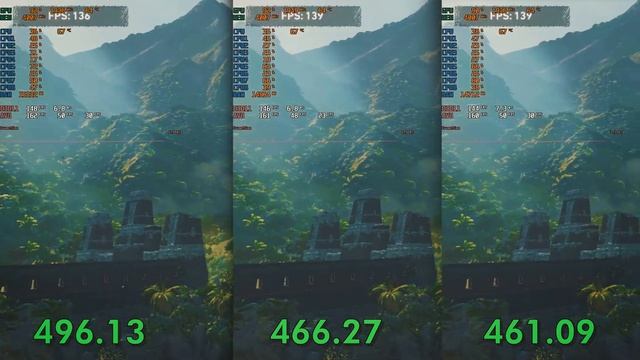NVIDIA Drivers FPS comparison GTX 1060 6GB (496.13 // 466.27 // 461.09) смотреть онлайн