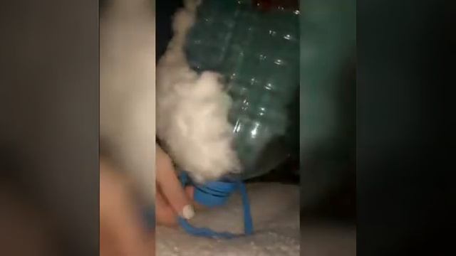 Сделаю облака своими руками из ваты, бутылки, и клейя. смотреть онлайн