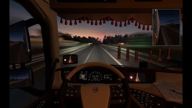 Euro Truck Simulator 2 Везём груз в Венгрию смотреть онлайн