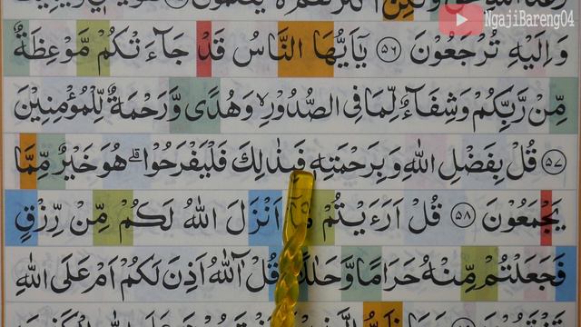KHATAM QURAN II SURAH YUNUS AYAT 54-60 TARTIL BELAJAR MENGAJI PELAN PELAN EP 169 смотреть онлайн