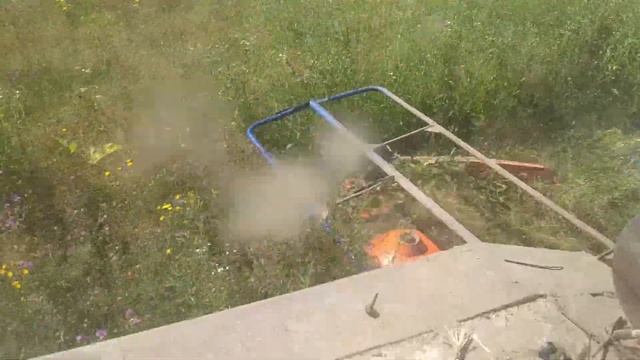 Сенокос, 2021 косим роторкой КРН2.1 НЕФАЗ, сын помогает. смотреть онлайн