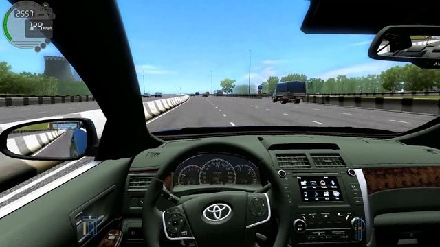 City Car Driving 1.5.2 Toyota Camry V50 [G27] смотреть онлайн