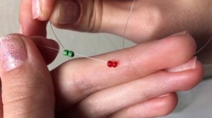 кольцо с вишенками из бисера |TREND 2021| Anastasia Glukhova