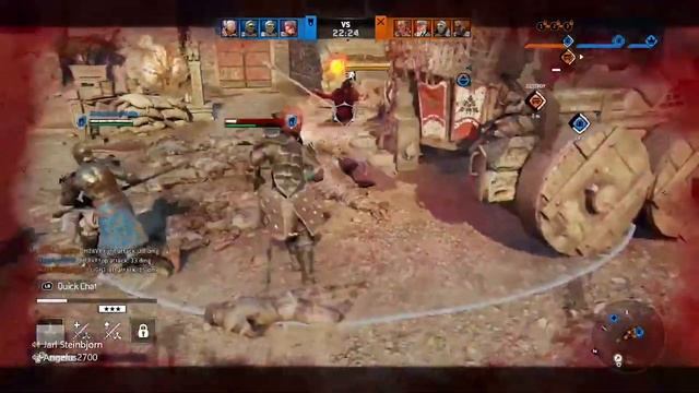 FOR HONOR - Insane 38 Kill Breach Game With Warmonger! смотреть онлайн