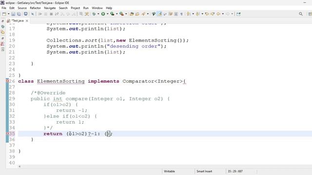 Desending Order By Comparator || Java 8 || Interview Questions смотреть онлайн