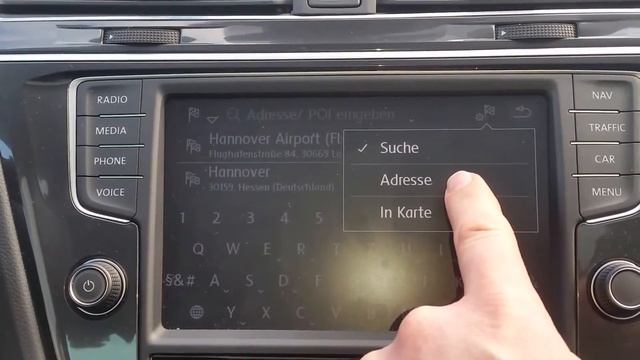 Sonderziele VW Discover Pro Suchen