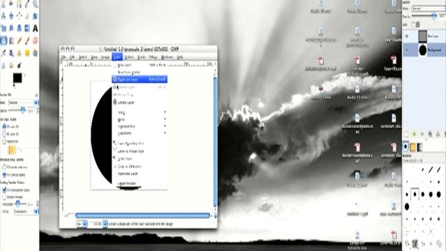 Graphic Design Techniques : How to Make Vector Brushes on Gimp смотреть онлайн