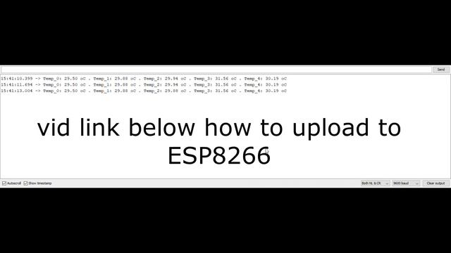Connecting multiple waterproof ds18b20 using ESP8266 and a relay module. смотреть онлайн