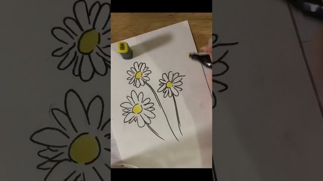 Рисуем ромашку | блок растения смотреть онлайн