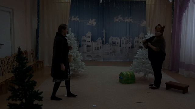 Зимние истории театрализованная постановка родителей группы Пчёлки смотреть онлайн