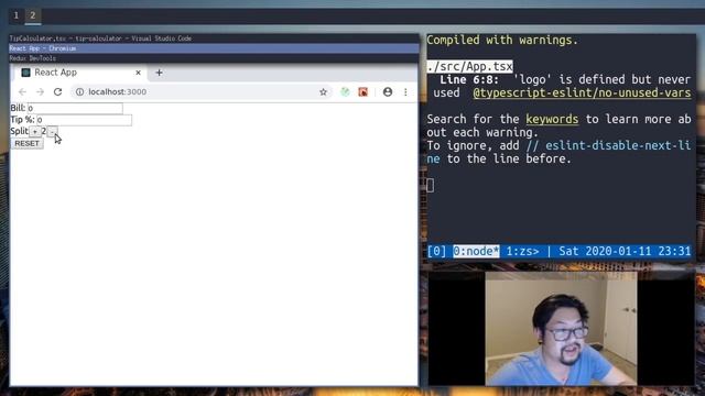 Redux Tip Calculator [3] MVP смотреть онлайн