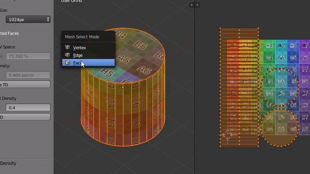 Blender Addon: Texel Density Checker 1.0.2. Set TD for object and selected faces смотреть онлайн