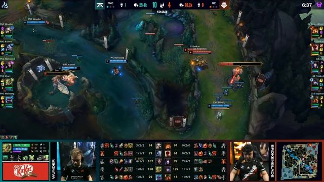 FNC vs G2 Highlights ALL GAMES | Round 1 LEC Playoffs Spring 2022 | Fnatic vs G2 Esports смотреть онлайн