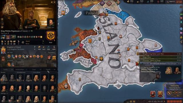MORRE PAPAI NOEL, NASCE O IMPÉRIO NATALINO - Crusader Kings 3 #2 смотреть онлайн