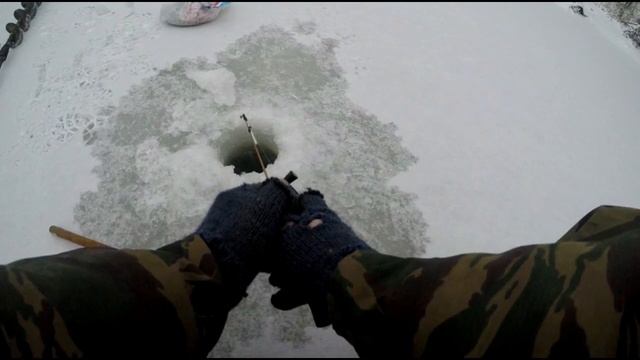 Карелия.Лесная ламбина.Первый лёд в декабре. смотреть онлайн