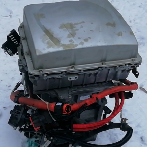 Nissan Leaf 2 запуск инвертора.