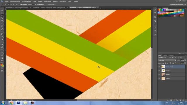 [Tutorial] Ретро линии в фотошопе смотреть онлайн