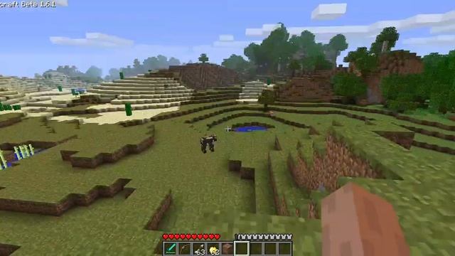 The Human/Monster Mob - Minecraft Beta 1.6.1 Gameplay смотреть онлайн